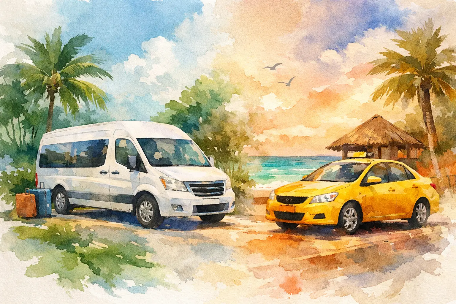 Private Shuttle Versus Taxi in Riviera Maya