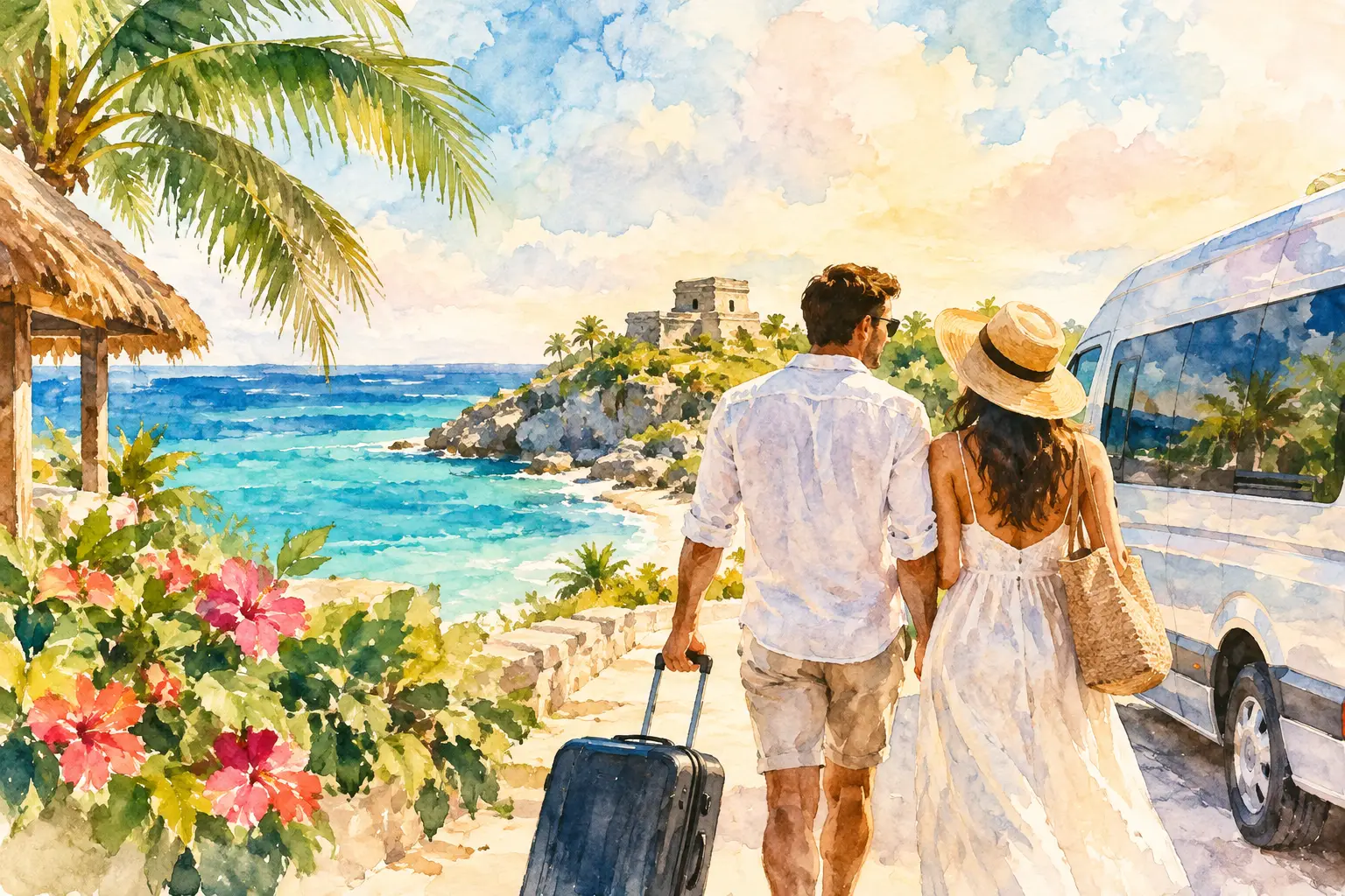 Best Transfer Options for Couples in Riviera Maya
