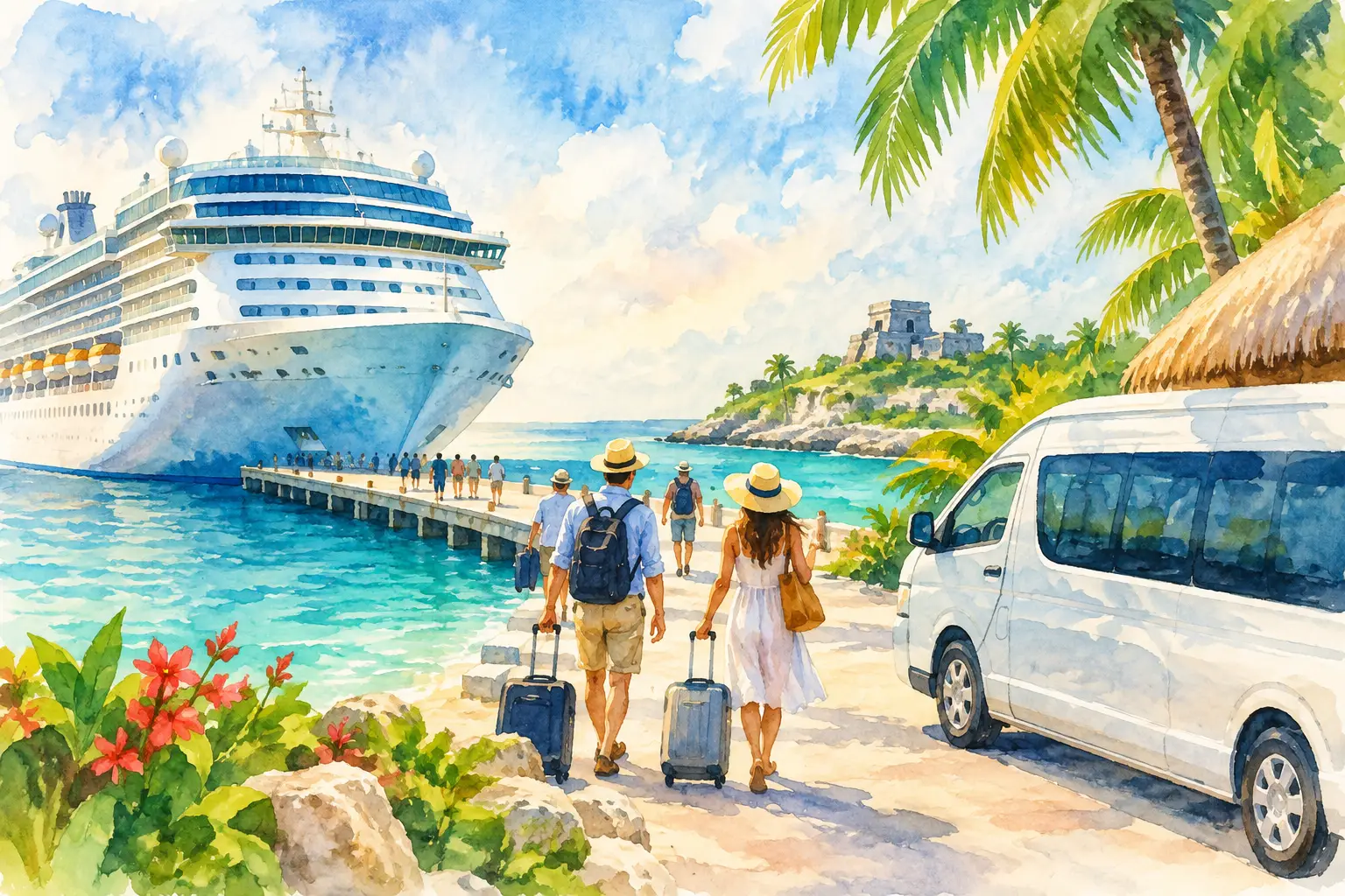 Cruise Port Transfer Guide for Riviera Maya