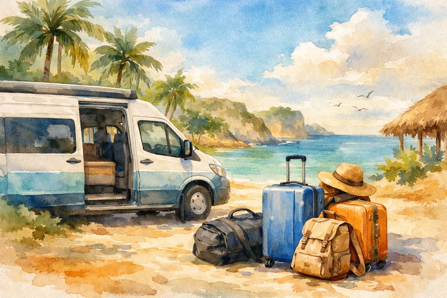 What Luggage Fits Vans for Riviera Maya Trips?