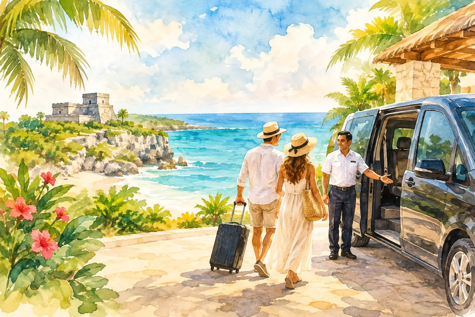 How Private Transfers Work in Riviera Maya
