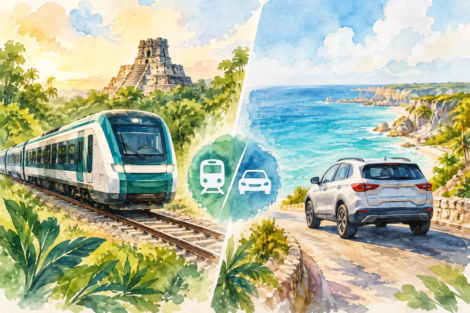 Tren Maya Versus Rental Car: Which Fits Your Trip?